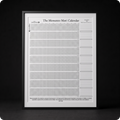 The Memento Mori Calendar